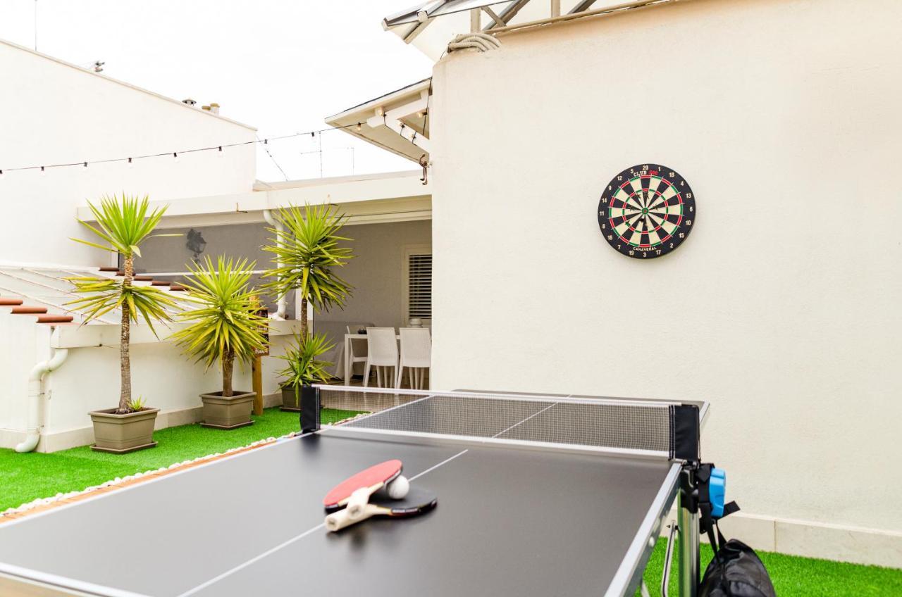 شقة Apulialux Private 100Mq Rooftop Oasis W Jacuzzi باري المظهر الخارجي الصورة